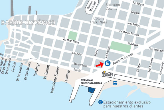 Colonia-Estacionamiento